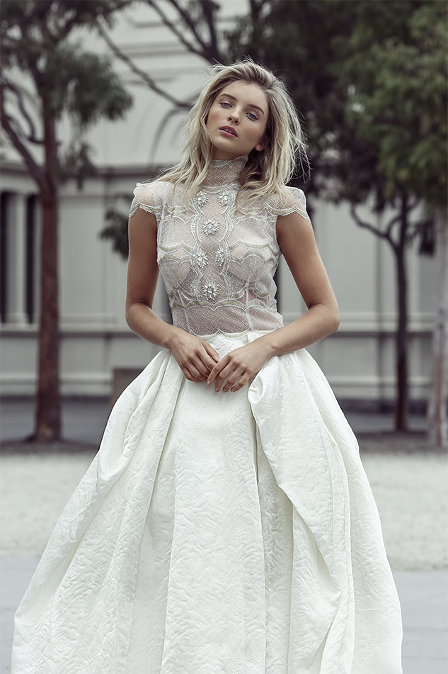 Gold Organza